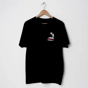 SkatePal 'Palms' Tee (Black)
