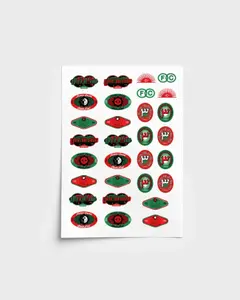 Fichier Caché x SkatePal Fruit Stickers