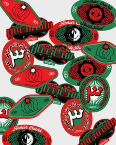 Fichier Caché x SkatePal Fruit Stickers hover image