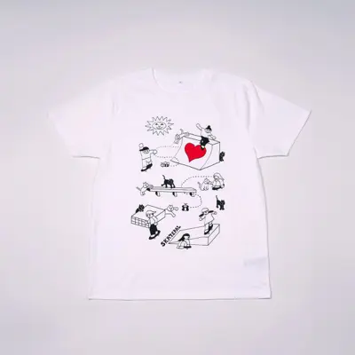 Momoe Narazaki x SkatePal 'Park' tee