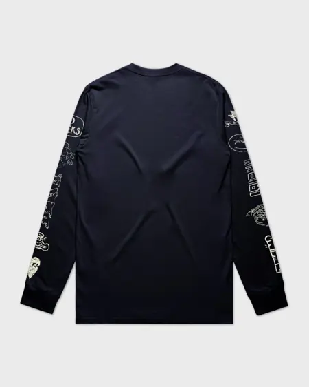 Asira10 'Cruiser' Longsleeve (Navy) hover image