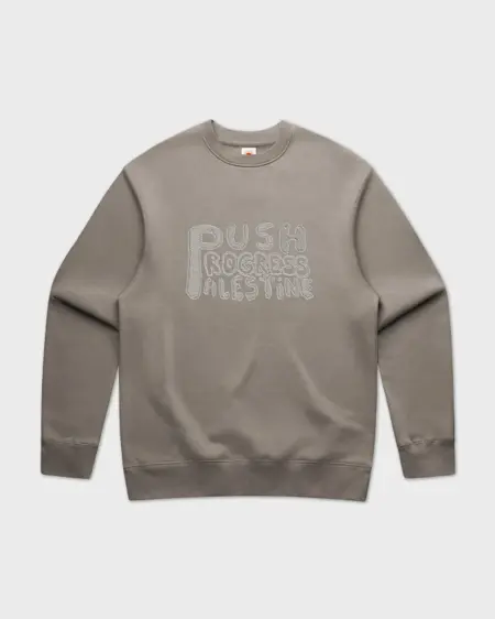 Asira10 'Push Progress Palestine' Crew (Cement)