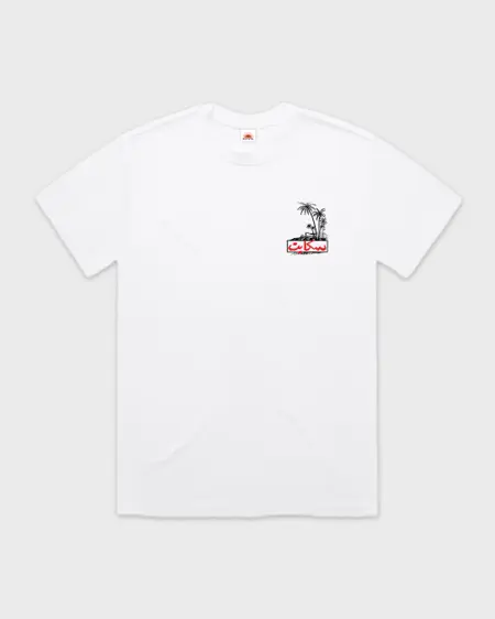 SkatePal 'Palms' Tee (White) hover image