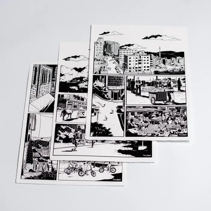 Nora Zeid 'Snapshots of Palestine' Posters