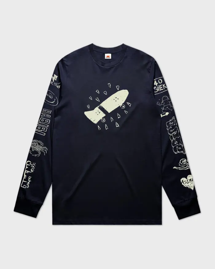 Asira10 'Cruiser' Longsleeve (Navy)